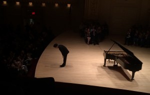 Evgeny Kissin at NYC Carnegie Hall