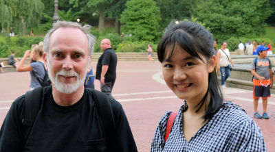 Tiffany and Ken in Central Park