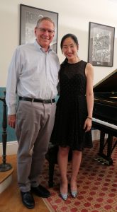 Robin Shoemaker with pianist Yan Shen